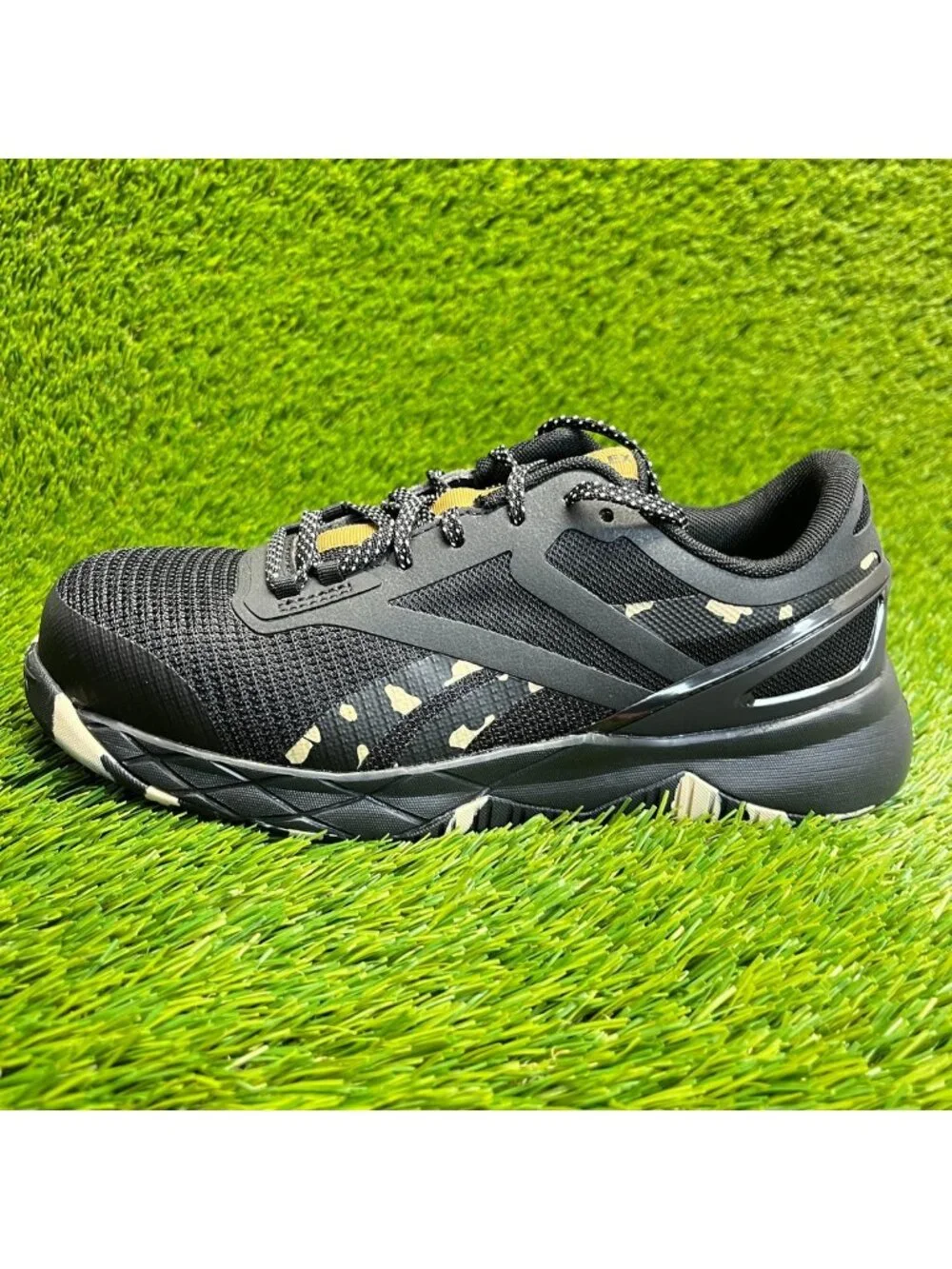 Reebok Nanoflex TR Womens Size 8W Black Composite Toe Safety Work Shoes Sneakers - Picture 3 of 10